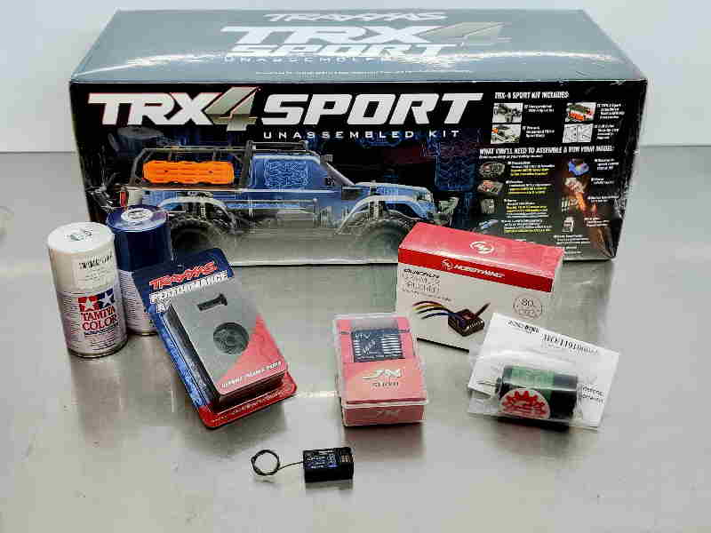 TRX4 Sport Kit Build