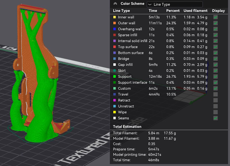 FX118 Tray Print Setup